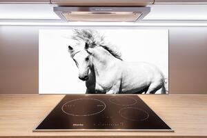Skleněný panel do kuchynské linky Bílý kůň pksh-14270832