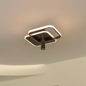 Lucande Tival LED stropní svítidlo, 34cm, černá