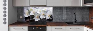 Skleněný panel do kuchynské linky Orchidej pksh-143985624