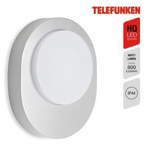 Telefunken 312004TF - LED Venkovní nástěnné svítidlo LED/8W/230V IP44 stříbrná