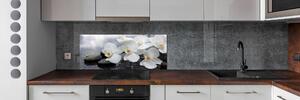 Skleněný panel do kuchynské linky Orchidej pksh-144310520