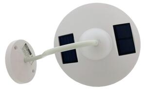 LED Solární nástěnné svítidlo LED/0,5W/1,2V IP44 bílá