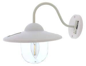 LED Solární nástěnné svítidlo LED/0,5W/1,2V IP44 bílá