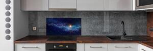 Skleněný panel do kuchynské linky Vesmír pksh-144381988