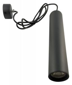 Lustr na lanku KARADON 1xGU10/30W/230V 29 cm černá