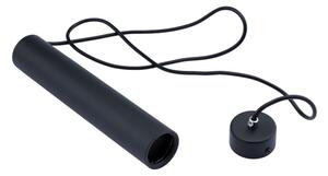 Lustr na lanku KARADON 1xGU10/30W/230V 29 cm černá