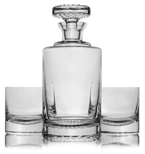 Skloglass Whisky set RASTR Počet kusů: set 1 láhev + 2 sklenice