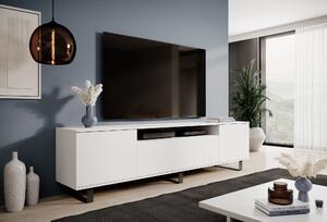 Velký televizní stolek Airi 200 cm Barva: Bílá