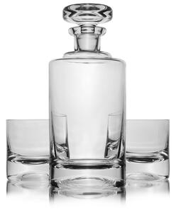 Skloglass Whisky set ČOČKA Počet kusů: set 1 láhev + 2 sklenice