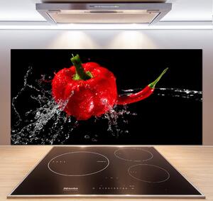 Panel do kuchyně Červené papriky pksh-14662638