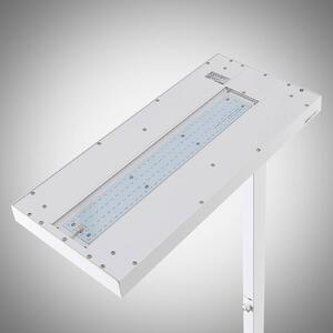 Stojací lampa Arcchio LED Logan Pro, bílá, senzor, stmívatelná
