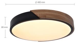 Brilagi - LED Stmívatelné stropní svítidlo PILANA LED/48W/230V 3000-6500K + DO