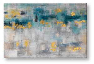 Malovaný obraz na stěnu ABSTRAKT 1 díl 120x80 cm - 120×80 cm / Premium 4 cm