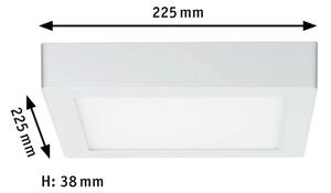 Paulmann 70645 - LED/12,5W Stropní svítidlo LUNAR 230V 22,5x22,5 cm bílá