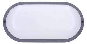 Solight WO749-G- LED Venkovní nást. svítidlo LED/20W/230V 4000K IP54 šedá oválný