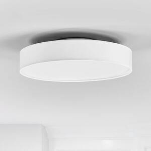 LED textilní stropní lampa Saira, 40 cm, bílá