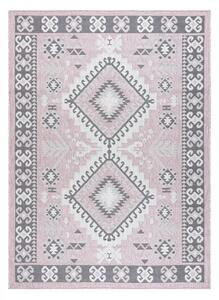 Hans Home | Kusový koberec Sion Sisal Aztec 3007 pink/ecru – na ven i na doma - 120x170