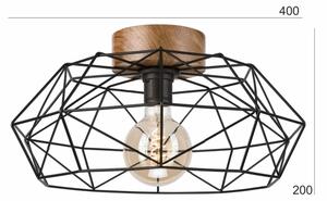 Brilagi - Stropní svítidlo WOODY BASKET 1xE27/60W/230V dub