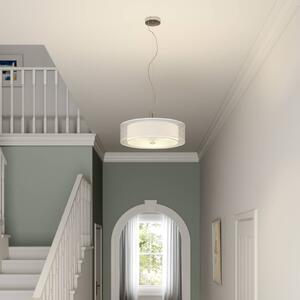 Textilní závěsné světlo Pikka pro LED žárovky E27