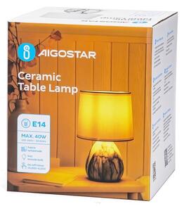 Aigostar - Stolní lampa 1xE14/40W/230V bílá