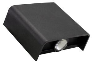 LED Venkovní nástěnné svítidlo LUNARIX LED/2W/230V 3000-6000K CRI 90 IP54 černá