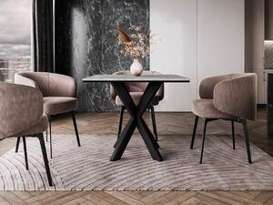 Moderní stůl Umtir, Barva: beton / černá 5903211454769