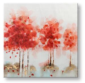 Malovaný obraz na stěnu ABSTRAKT 1 díl - 70x70 cm - 70×70 cm / Klasický 2 cm
