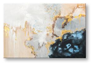 Malovaný obraz na stěnu ABSTRAKT 1 díl - 90x60 cm - 90×60 cm / Premium 4 cm
