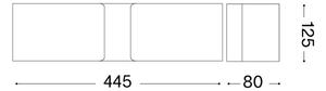 Ideal Lux - Nástěnné svítidlo CLIP 2xE27/60W/230V lesklý chrom
