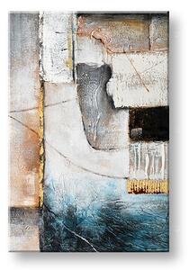 Malovaný obraz na stěnu ABSTRAKT 1 díl - 60x90 cm - 80×120 cm / Klasický 2 cm