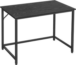 VASAGLE Psací stůl - černá - 100x75x50 cm