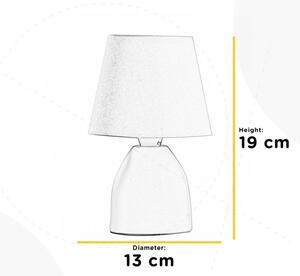 ONLI - Stolní lampa NANO 1xE14/6W/230V bílá 19 cm
