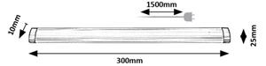 Rabalux 78036 - LED Stmívatelné podlinkové svítidlo LENDVA LED/3W/230V 4000K