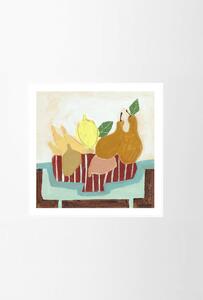 The Poster Club Plakát Sweet Pears by Aliya Abs 50x50