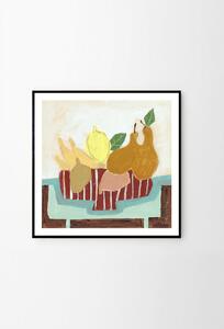 The Poster Club Plakát Sweet Pears by Aliya Abs 50x50