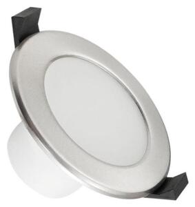 LED Koupelnové podhledové svítidlo LED/7W/230V 3000K stříbrná IP44