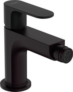 Bidetová baterie Hansgrohe Rebris S s výpustí matná černá 72210670