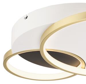 Stmívatelné stropní svítidlo BENITO LED/31W/230V 3000-6500K bílá/zlatá
