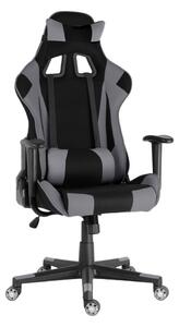Herní židle RACING PRO ZK-005 TEX černo-šedá