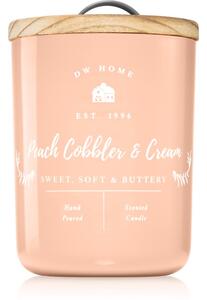 DW Home Farmhouse Peach Cobbler & Cream vonná svíčka 108 g