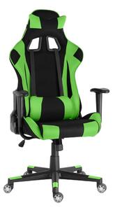 Herní židle RACING PRO ZK-005 TEX černo-zelená