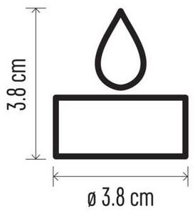 SADA 6x LED Vánoční dekorace 6xLED/6xCR2032 zlatá