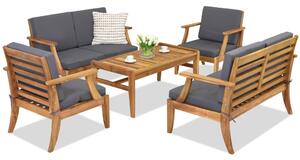 Zahradní nábytek z akátového dřeva Danang Coffee 6 Garden Point