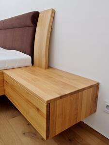 Levitující postel Pisila Typ a sukovitost dřeva: Jasan (0 Kč), Velikost matrace (Š x D): 180 x 200 (cm)