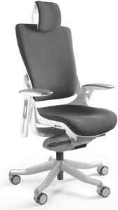 Židle OXM Bílá / Tk. BL418 Black 68 x 117 x 62 cm