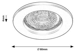 Rabalux 2151 - Podhledové stropní svítidlo SPOT RELIGHT 1xGU5,3/25W/12V