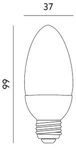 LED Žárovka E27/6W/230V 3000K