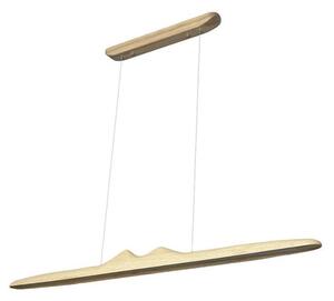 LED Lustr na lanku LED/22W/230V 4000K 120 cm jasan/masiv
