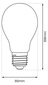 LED Žárovka A60 E27/8W/230V 4000K