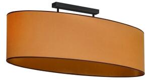 Duolla - Přisazený lustr OVAL VEGAN 2xE27/15W/230V hnědá
